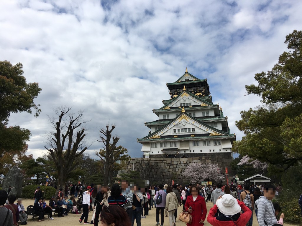 大阪城 公園 桜 お花見 大阪城公園