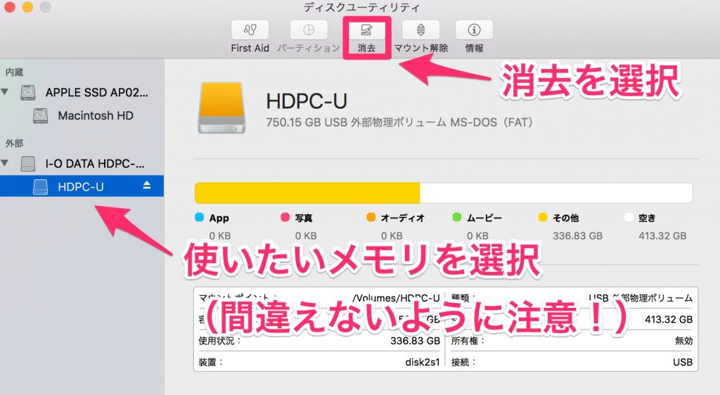 HDDメモリ