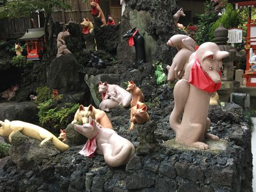 京浜伏見稲荷神社,武蔵小杉,アクセス,狐