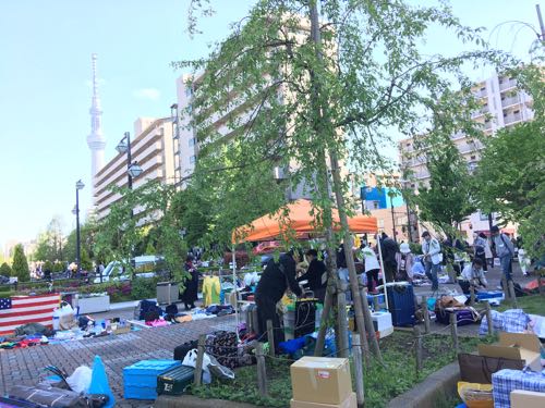 フリマ,出店,錦糸町,メルカリ