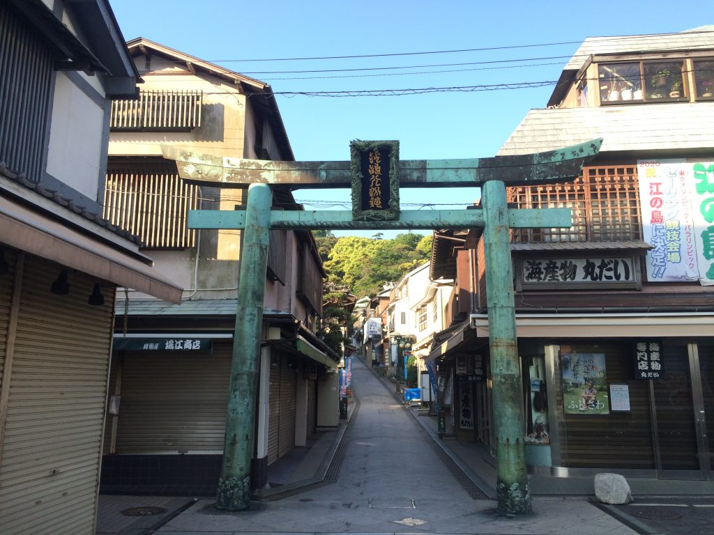 鎌倉,ランニング,江ノ島,小動神社