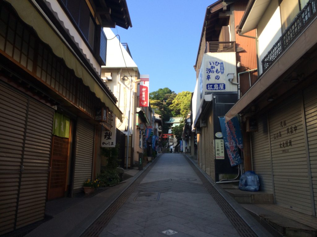 鎌倉,ランニング,江ノ島,小動神社