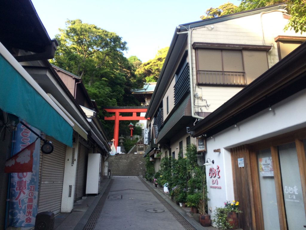 鎌倉,ランニング,江ノ島,小動神社