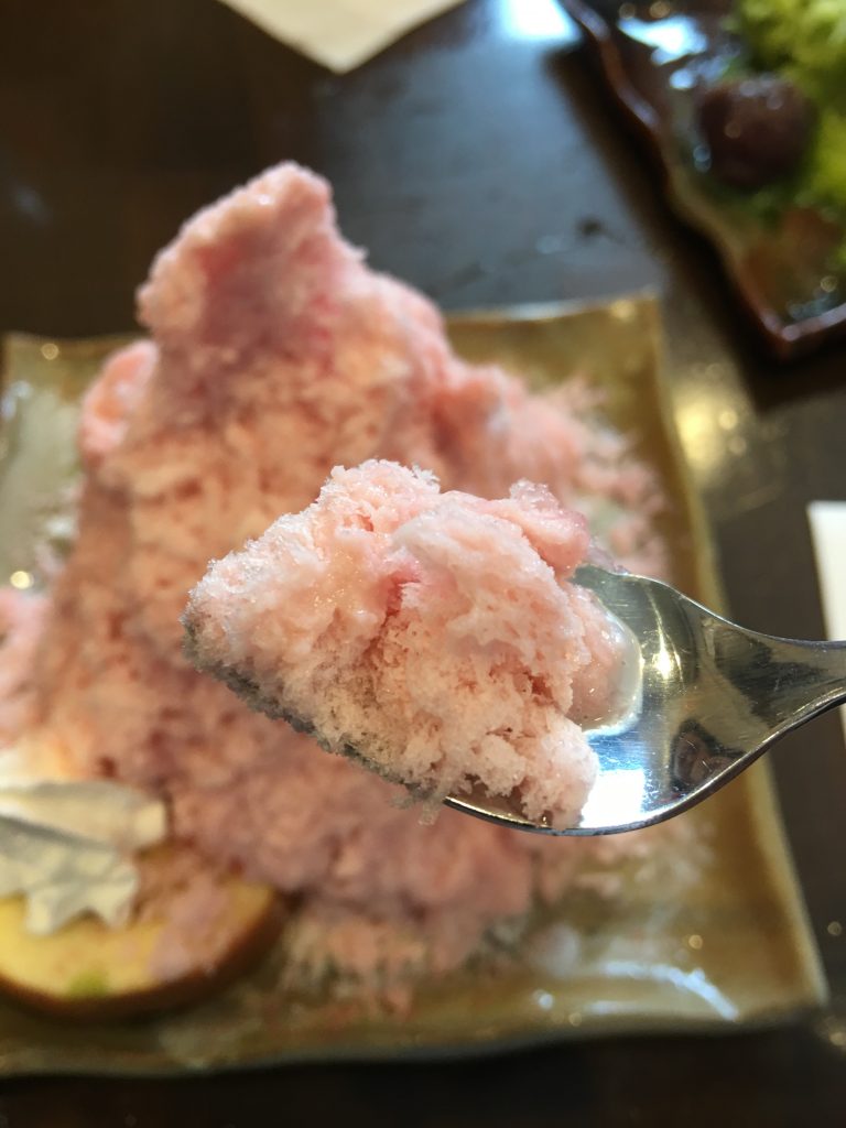 雪の晶,福岡,かき氷,博多,中洲