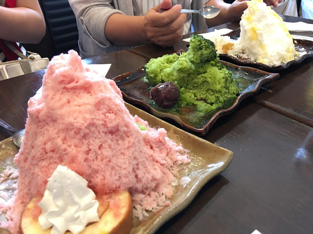 雪の晶,福岡,かき氷,博多,中洲