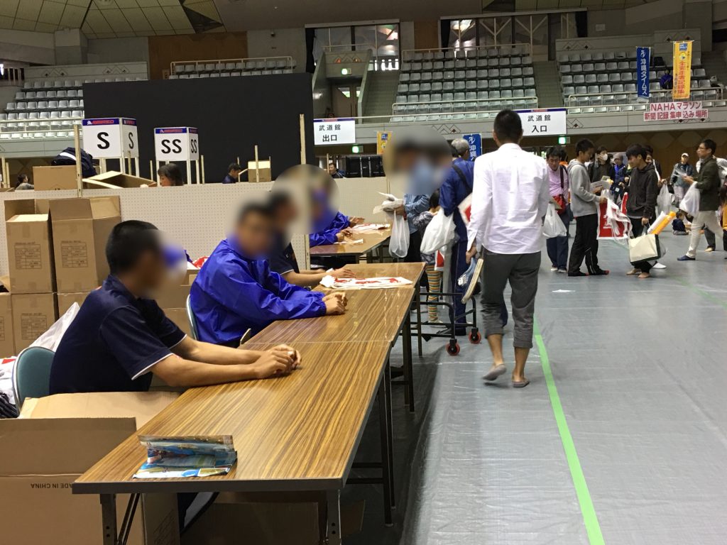 那覇,那覇マラソン,壷川,沖縄 ,ゆいレール,ゼッケン