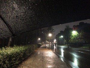 running