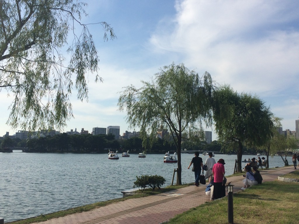 大濠公園 池 長居公園