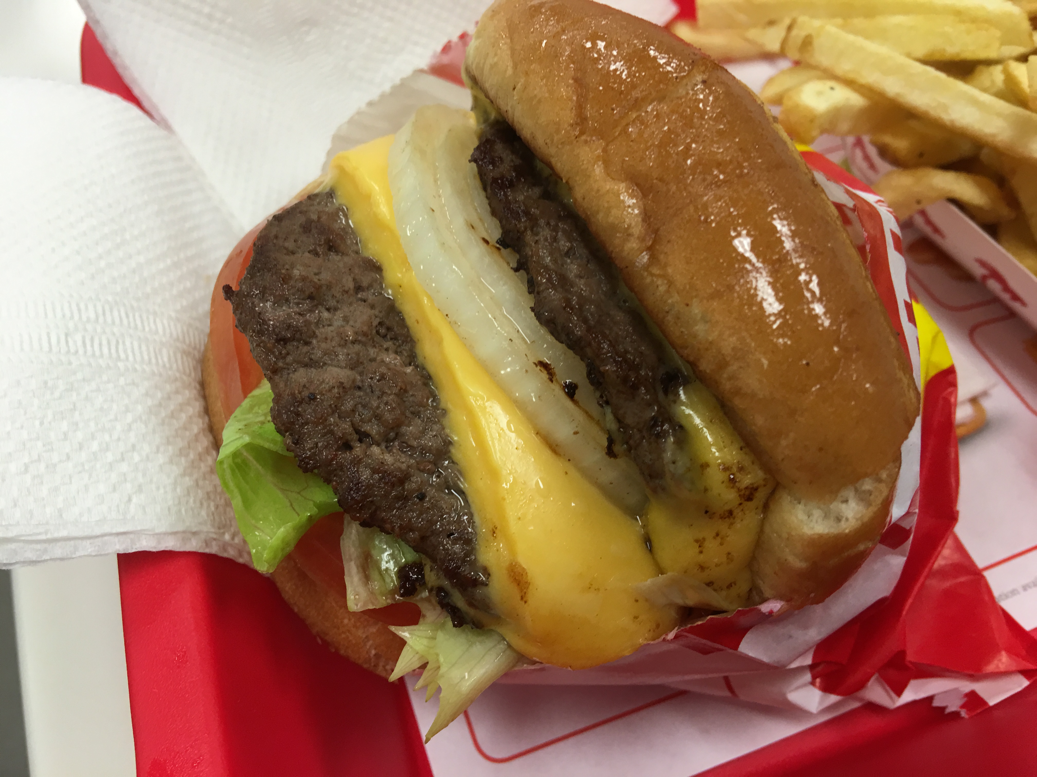 ロサンゼルス　In-N-Out Burger(インアンドアウトバーガー)