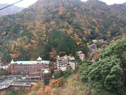 紅葉,ロープウェイ,御在所ロープウェイ,湯の山温泉