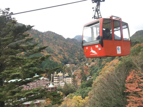 紅葉,ロープウェイ,御在所ロープウェイ,湯の山温泉