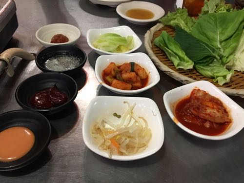 韓国料理,豚や,渋谷,サムギョプサル