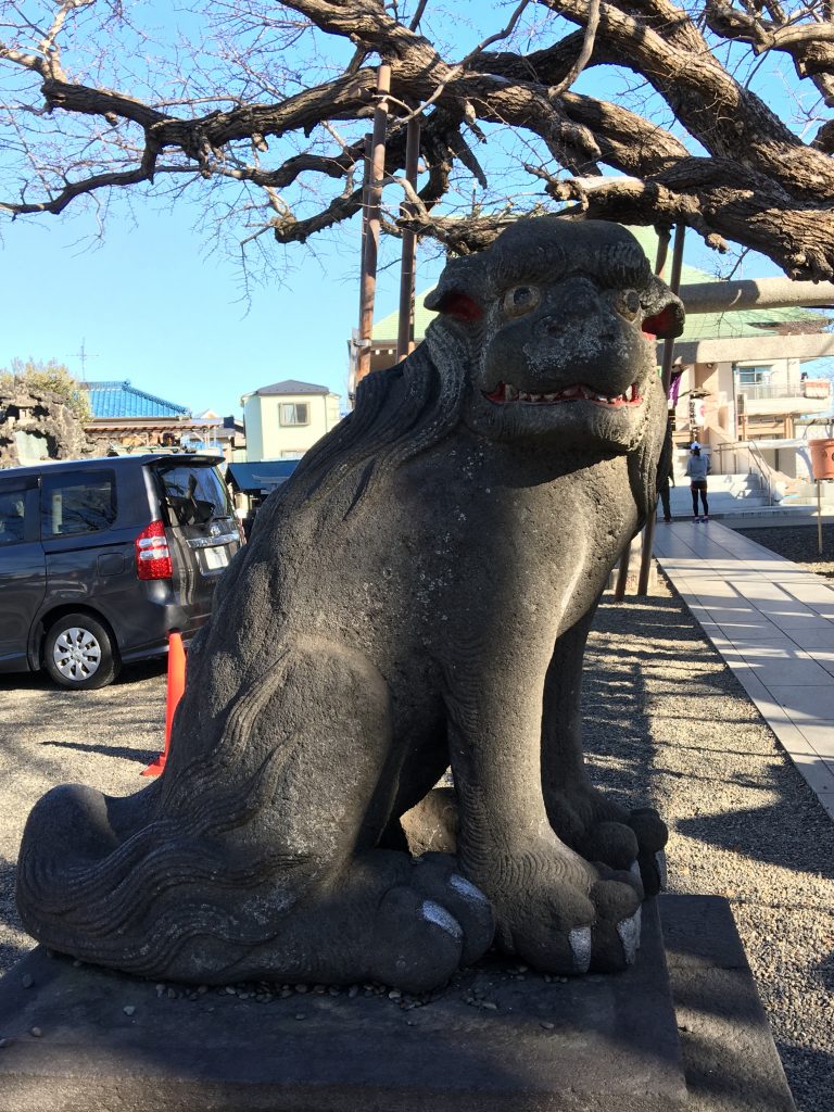 豊受神社,浦安,千葉,狛犬,
