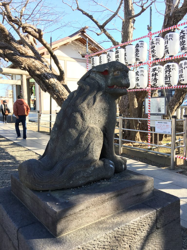 豊受神社,浦安,千葉,狛犬,