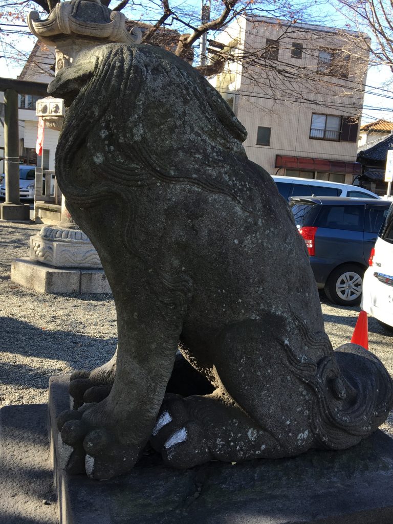 豊受神社,浦安,千葉,狛犬,
