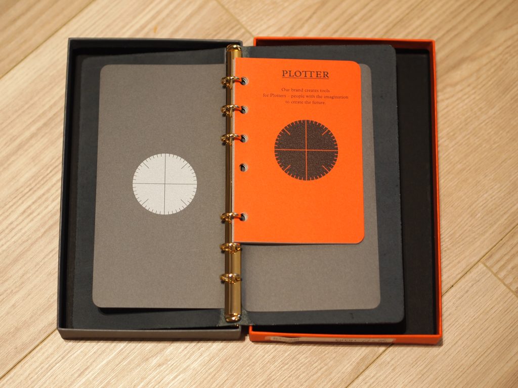 プロッター,PLOTTER,手帳,革,アトレ川崎,有隣堂,インキューブ,トラベルノート,システム手帳,川崎,デザインフィル,