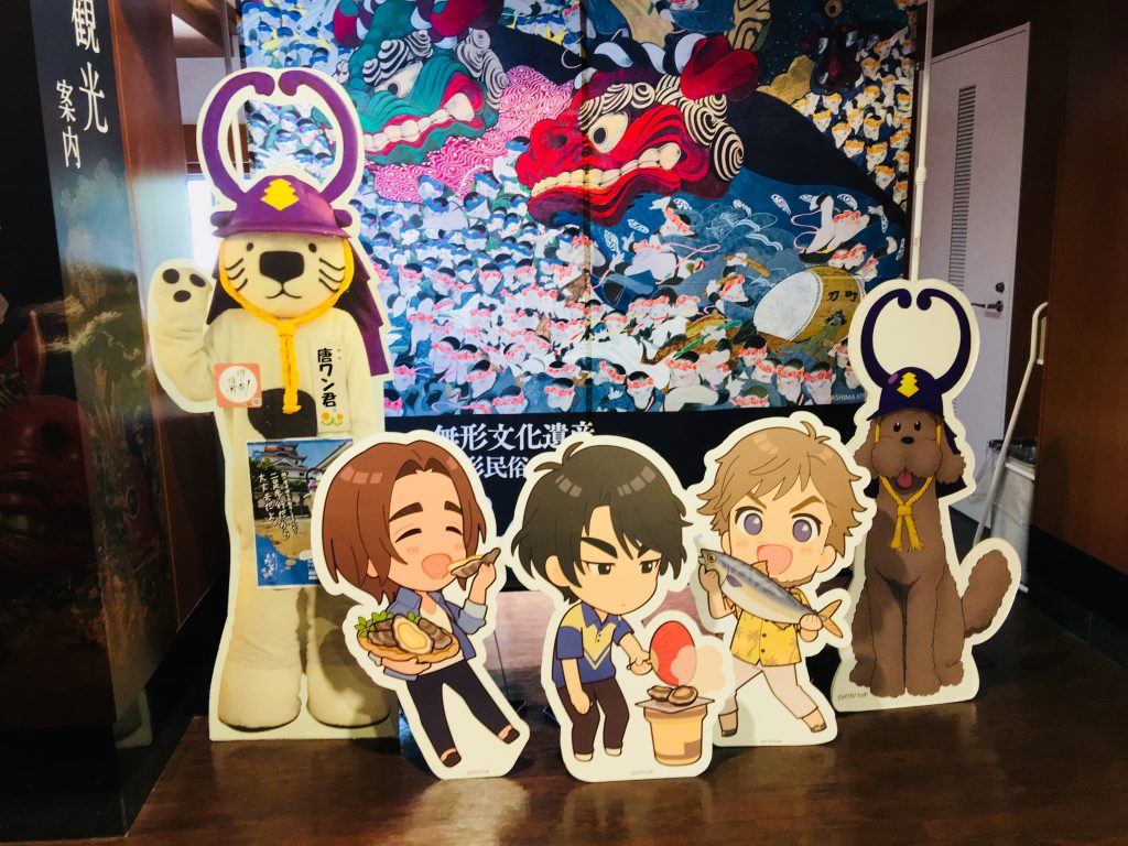 ユーリ!!! on ICE,ユーリオンアイス,牧のうどん,佐賀,唐津,福岡,牧のうどん,ユーリ,唐津城,テレビ朝日,フィギュアスケート