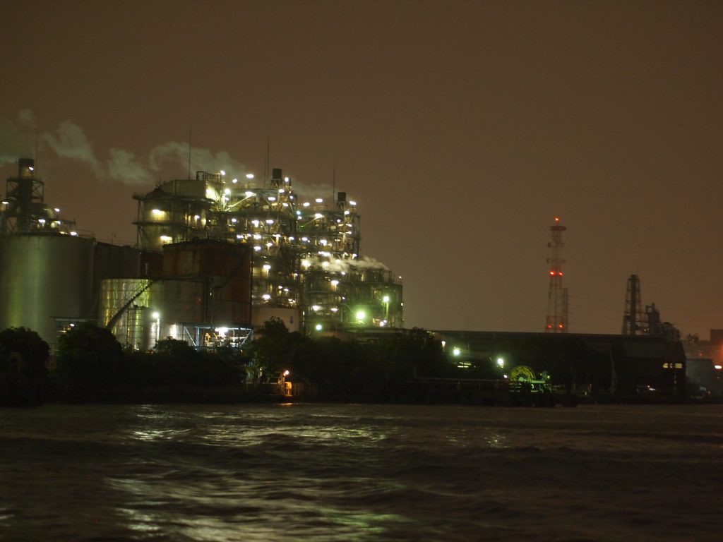 川崎,工場,夜景クルーズ,工場萌え,神奈川県,クルーズ,火力発電所,京浜工業地帯,川崎夜景,川崎工場夜景,鶴見線,海芝浦