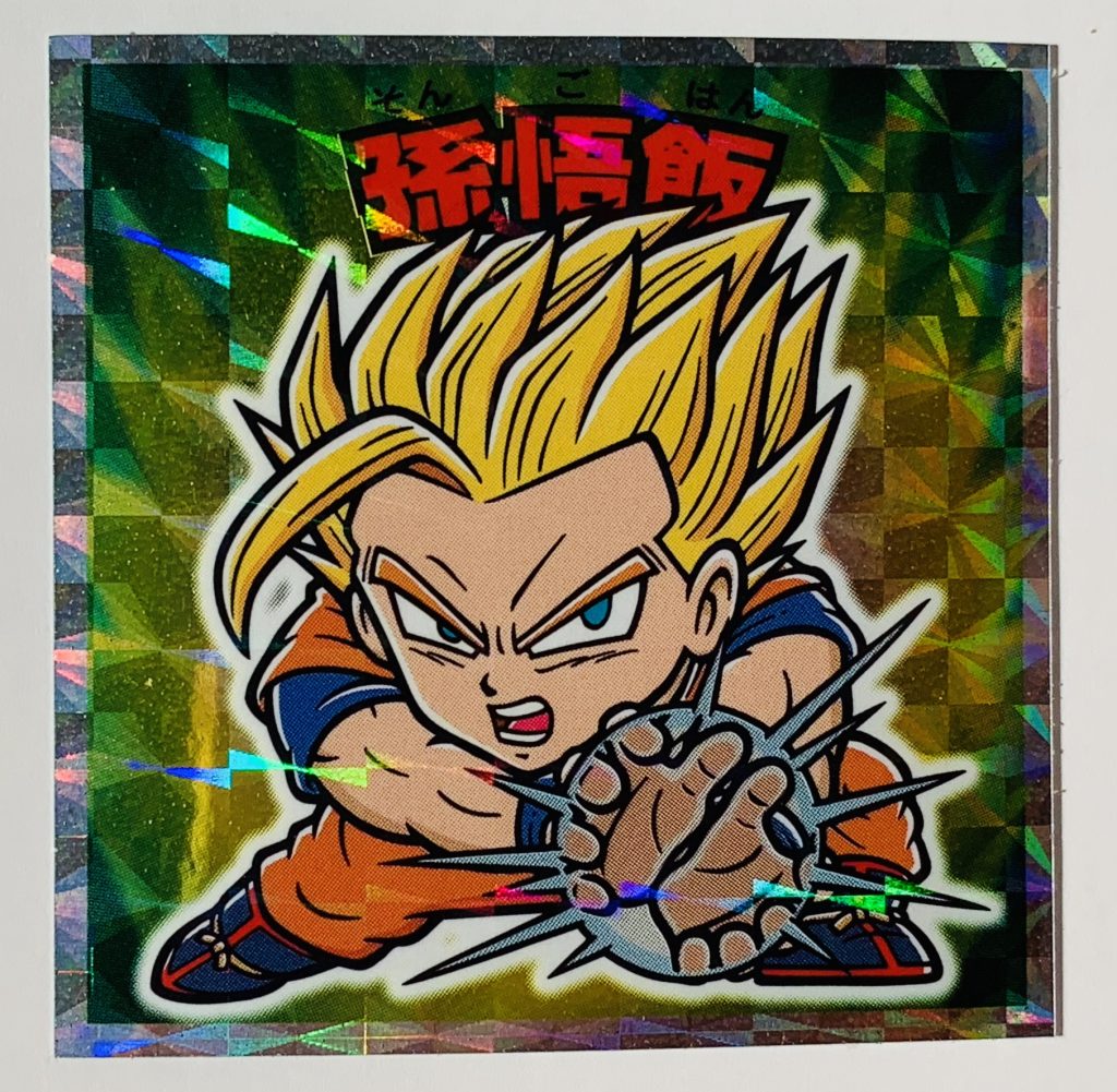 ビックリマン,ドラゴンボールマンチョコ,ドラゴンボール,ブロリー,ドラゴンボール超,悟空,ベジータ,トランクス,悟飯,ピッコロ,悟天,フリーザ