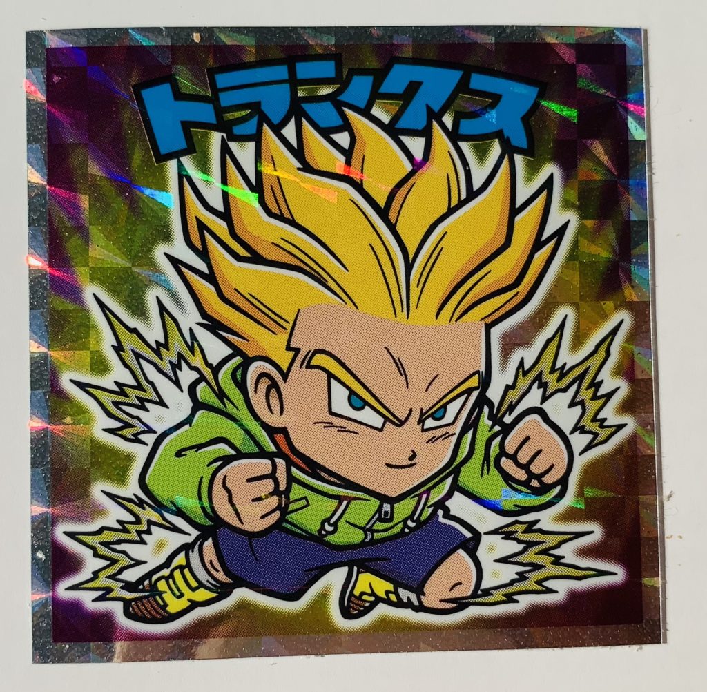 ビックリマン,ドラゴンボールマンチョコ,ドラゴンボール,ブロリー,ドラゴンボール超,悟空,ベジータ,トランクス,悟飯,ピッコロ,悟天,フリーザ