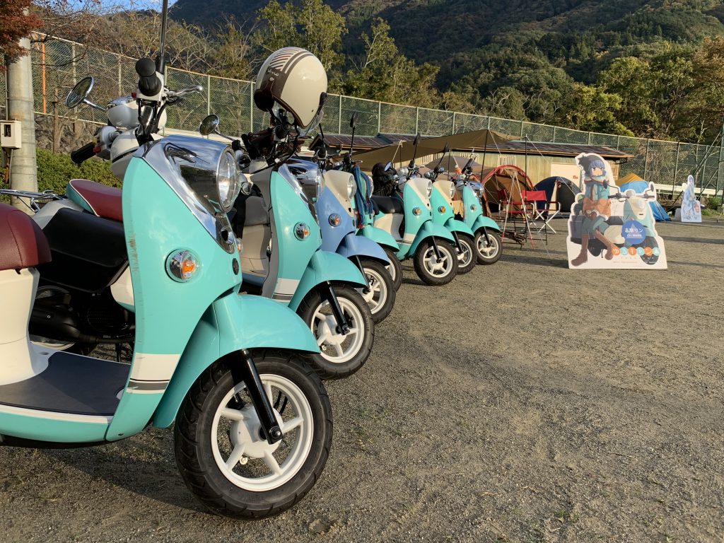 ゆるキャン,ゆるキャン△,本栖高校学園祭,秘密結社ブランケット音楽祭,身延町,山梨,聖地巡礼,