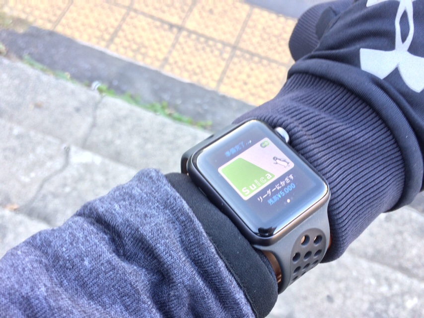 Apple,Applewatch,アップルウォッチ,ランニング,フルマラソン,nike,nikeplus,running,ジョギング,Suica,スイカ
