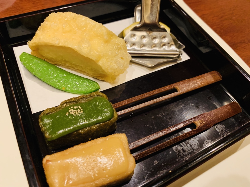 生麩田楽,梅の花,蒲田,銀座,生麩,京料理,